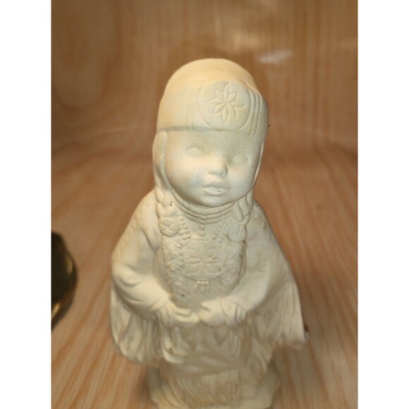 New Ceramic Bisque Ready To Paint Indian Native American GirL - Picture 1 of 13